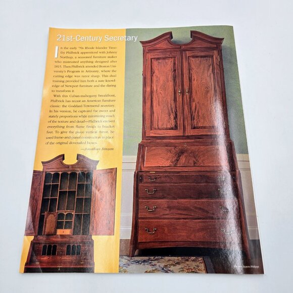 Tauton’s Fine Woodworking Magazine Lot October 2005 April August October 2011 Lo - Picture 5 of 9